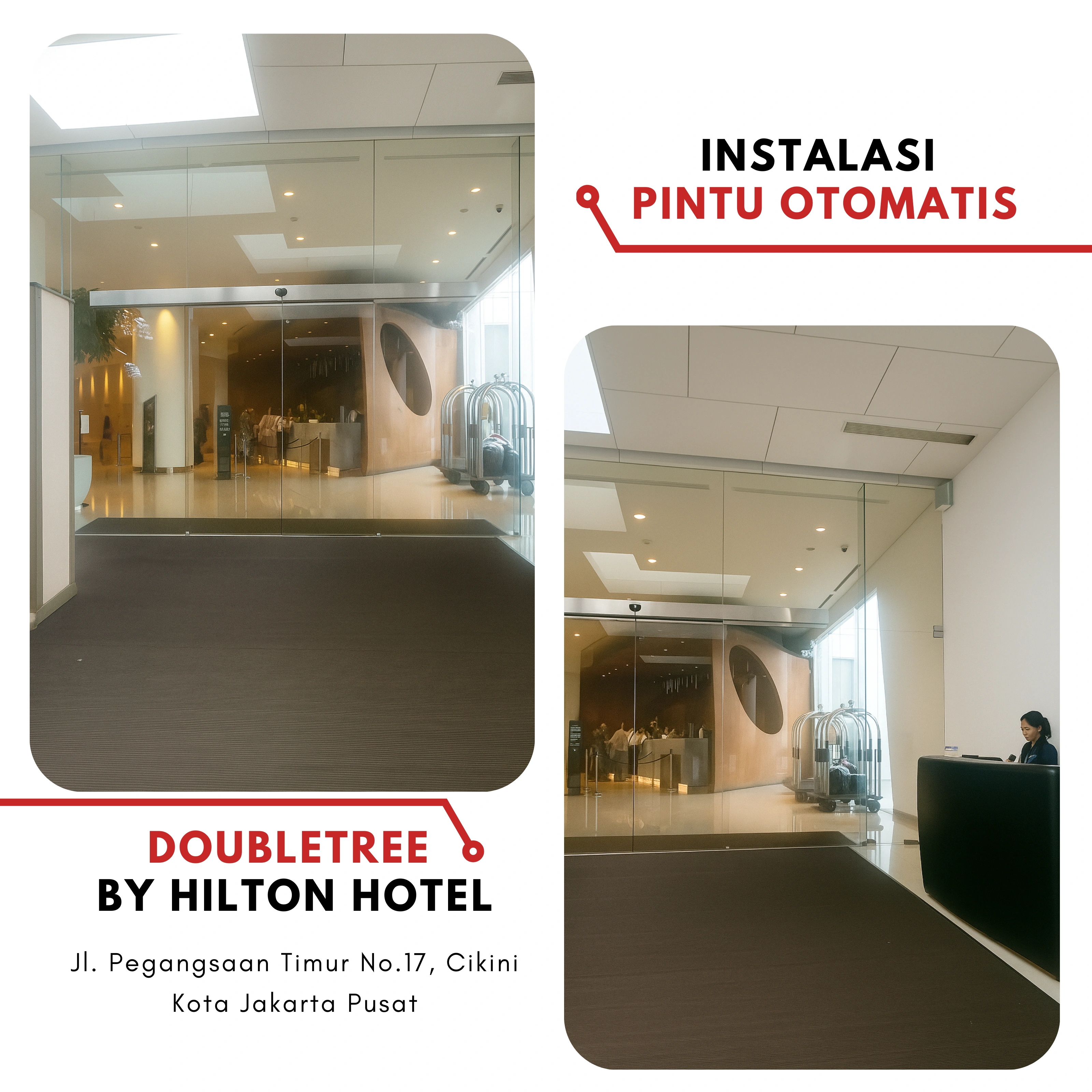 Pemasangan Pintu Otomatis