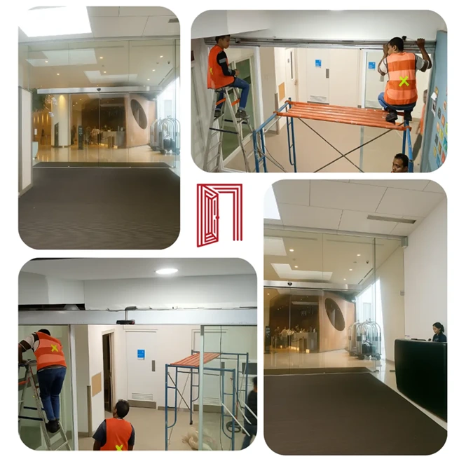 Pemasangan Pintu Otomatis